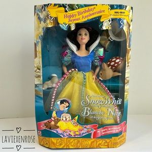 🆕 1996 Disney Happy Birthday Snow White Doll